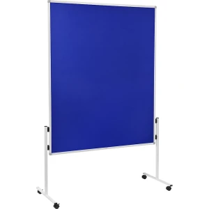 Legamaster Painel para conferência ECONOMY , formato do painel 1200 x 1500 mm, feltro, azul, fixo, Painel para conferência ECONOMY, formato do painel