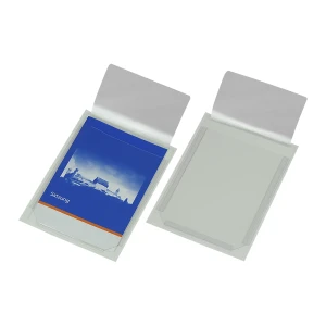 EICHNER Dehnfaltentasche, selbstklebend, Format DIN A5, transparent, VE 10 Stk, ab 2 VE