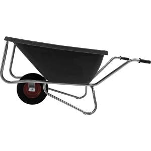 kaiserkraft Carrinho compacto BIG BEN, 180 l, 1 roda, preto, 1 roda, Carrinho compacto BIG BEN, 180 l, 1 roda, preto, 1 roda. Tina em PE robusta para