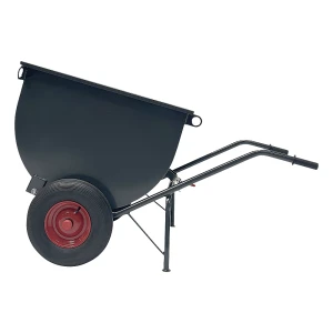 Kipp-Japaner-Transportkarre, Luftreifen, LxH 1450 x 975 mm, 250 l kaiserkraft