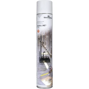 DURABLE Bodenmarkierungsspray DURALINE®, Inhalt 750 ml, weiß, ab 6 Stk