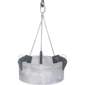 Eichinger Rohrgehänge, Greifbereich 10 - 180 mm, Tragfähikeit 3000 kg, mit 1,80 m Kette