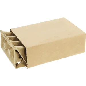 ratioform terra Fixierverpackung L-Box, mit Faserform, Basic, LxBxH 250 x 150 x 80 mm, VE 120 Stk