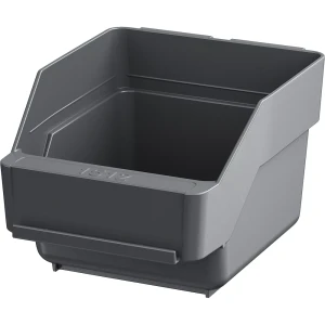 kaiserkraft Contentor de boca, CxLxA 150 x 120 x 95 mm, UE 10 un., cinzento, Contentor de boca, CxLxA 150 x 120 x 95 mm, UE 10 un., cinzento.