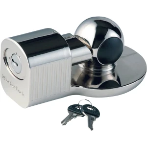 Masterlock Fechadura para engate de reboque , embalagem de 4 unid., para cabeças de acoplamento de 48 – 51 mm, Fechadura para engate de reboque,