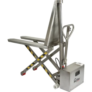 Pramac Edelstahl-Scherengabelhubwagen, elektrisch, Tragfähigkeit 1000 kg