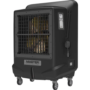 Master Verdunstungskühler BC 121 S, 0,5 kW, Raumgröße 250 m², mit 4 Lenkrollen, schwarz