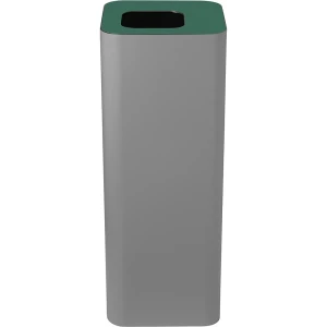 Wertstoffsammler Pure, Volumen 60 l, grau / grün kaiserkraft
