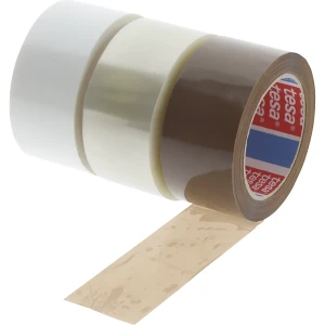PET-Packband tesa® 60416, 55 % recycelt, leise abrollbar, VE 6 Rollen, transparent, Band-LxB 100 m x 50 mm, ab 6 VE