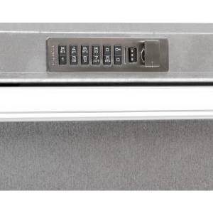 eurokraft pro E-Schloss PIN-Code, für Schubladen-Block und-Set, lichtgrau, für BxT 750 x 400 mm