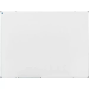 eurokraft pro Whiteboard Economy , aço, branco, LxA 2000 x 1200 mm, esmaltado, Whiteboard Economy, aço, branco, LxA 2000 x 1200 mm, esmaltado. Núcleo