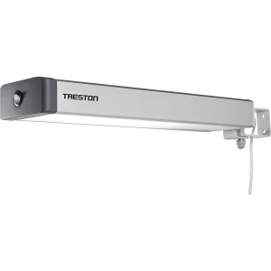 Treston LED-Seitenleuchte NaturLite, 14 Watt, hellgrau