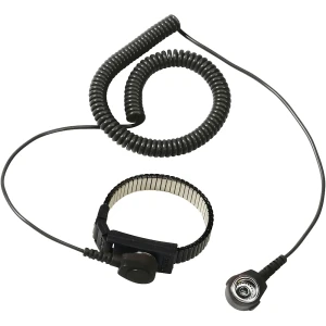 Treston Edelstahl-Armband, inkl. Spiralkabel, ESD, 1 Megaohm