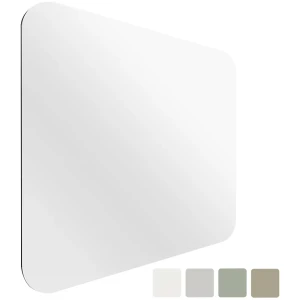 Chameleon Quadro branco CURVE , sem caixilho, com cantos arredondados, LxA 1480 x 1180 mm, Quadro branco CURVE, sem caixilho, com cantos arredondados,