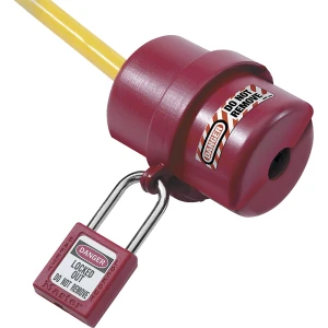 Masterlock Verriegelung für elektrische Steckverbindungen, Kunststoff, 110 - 220-V-Stecker