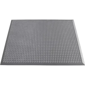 Miltex Anti-Ermüdungsmatte Yoga Ergo Fire, Rundnoppen, LxB 950 x 650 mm, grau