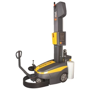 Palettenwickler BeeWrap+, mobile Stretchmaschine, Palettenhöhe 2600 mm, elektromagnetische Bremse kaiserkraft
