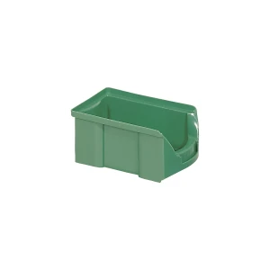 FUTURA-Sichtlagerkasten aus Polyethylen, LxBxH 167 x 104 x 76 mm, VE 42 Stk, grün kaiserkraft