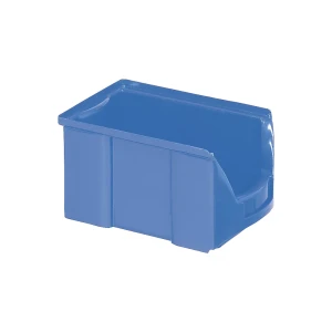 FUTURA-Sichtlagerkasten aus Polyethylen, LxBxH 229 x 148 x 122 mm, VE 25 Stk, blau kaiserkraft