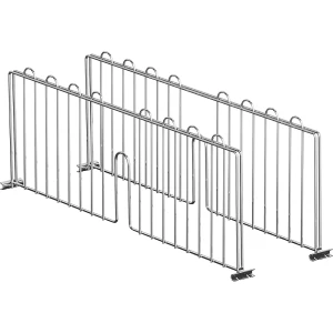 kaiserkraft Divisória de compartimento, altura 215 mm, para profundidade 610 mm, embalagem de 2 unid., Divisória de compartimento, altura 215 mm, para