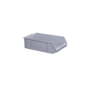 Sichtlagerkasten aus Polystyrol, Länge 500 mm, BxH 308 x 145 mm, VE 7 Stk, grau kaiserkraft