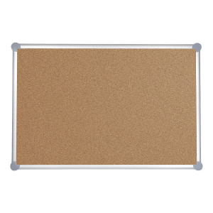 MAUL Quadro de pinos , superfície de cortiça, LxA 1500 x 1000 mm, Quadro de pinos, superfície de cortiça, LxA 1500 x 1000 mm. Material do quadro: