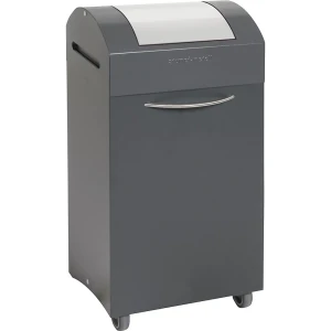 kaiserkraft Coletor de materiais recicláveis, autoextintor, LxP 380 x 320 mm, capacidade 60 l, inserção em cinzento claro, Coletor de materiais