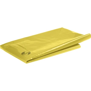 Großvolumen-Abfallsäcke PREMIUM, LDPE, 240 l, LxBxH 650 x 550 x 1350 mm, 80 µm, gelb-transparent, VE 100 Stk kaiserkraft