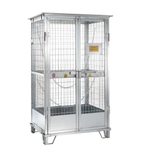 kaiserkraft Depósito para garrafas de gás, AxLxP 2100 x 1235 x 1070 mm, sem fundo intermédio, Depósito para garrafas de gás, AxLxP 2100 x 1235 x 1070