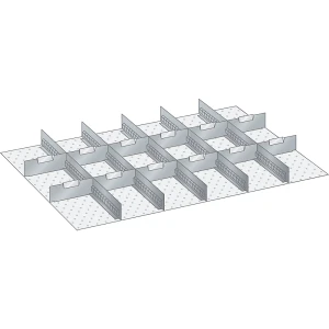 LISTA Trennwand, für Schrankmaße 1023 x 725 mm, für Schubladenhöhe 100 mm