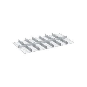 LISTA Trennwand, für Schrankmaße 1431 x 725 mm, für Schubladenhöhe 75 mm