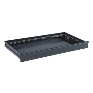 LISTA Schublade, Fronthöhe 95 mm, anthrazitgrau, Breite 500 mm