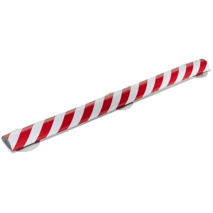 SHG Knuffi® Flächenschutz mit Montageschiene, Typ C+, 500-mm-Stück, rot / weiß reflektierend