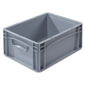 Euronorm-Behälter, LxB 400 x 300 mm, Wände und Boden geschlossen, Höhe 170 mm kaiserkraft