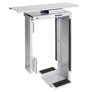 Dataflex CPU-Halter TOP GRIP, ausziehbar und drehbar, silber