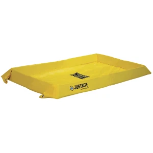 Justrite Universal-Auffangwanne, flexibel, Außenhöhe 102 mm, Auffangvolumen 76 l