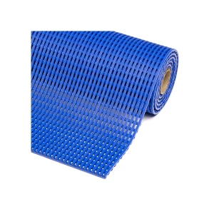 NOTRAX Esteira antiderrapante, PVC , largura 1200 mm, por metro corrente, azul, Esteira antiderrapante, PVC, largura 1200 mm, por metro corrente,