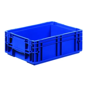 kaiserkraft Recipiente RL-KLT em PP, azul, capacidade 11,8 l, CxL 396 x 297 mm, Recipiente RL-KLT em PP, azul, capacidade 11,8 l, CxL 396 x 297 mm.