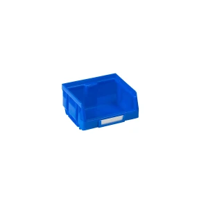 Sichtlagerkasten aus Polyethylen, LxBxH 90 x 105 x 54 mm, blau, VE 50 Stk kaiserkraft