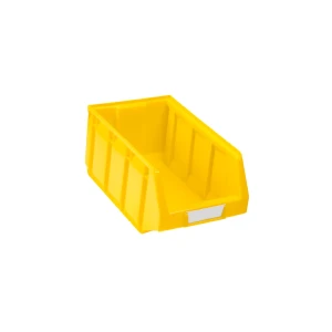 Sichtlagerkasten aus Polyethylen, LxBxH 342 x 204 x 164 mm, gelb, VE 24 Stk kaiserkraft
