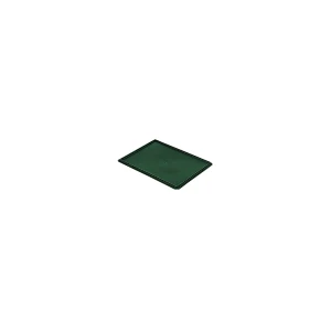 kaiserkraft Tampa combinada para recipientes empilháveis, UE com 4 unid., CxL 400 x 300 mm, verde, Tampa combinada para recipientes empilháveis, UE