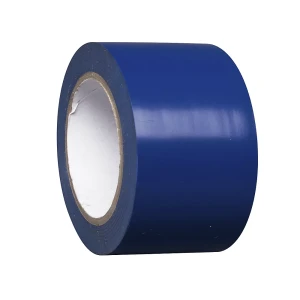Moravia Bodenmarkierungsband aus Vinyl, einfarbig, Breite 75 mm, blau, VE 8 Rollen