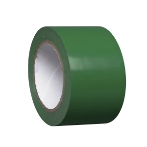Moravia Bodenmarkierungsband aus Vinyl, einfarbig, Breite 75 mm, grün, VE 16 Rollen