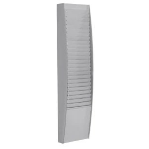 Paperflow Quadro de classificação , 1 x 25 compartimentos, AxLxP 1120 x 273 x 129 mm, cinzento claro, Quadro de classificação, 1 x 25 compartimentos,