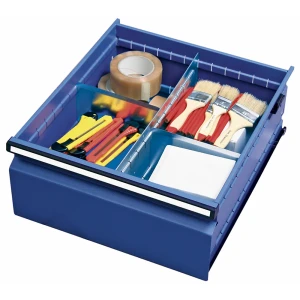 Schubladeneinteilungs-Set, für Schubladen-BxH 500 x 200 mm, 6-teilig kaiserkraft