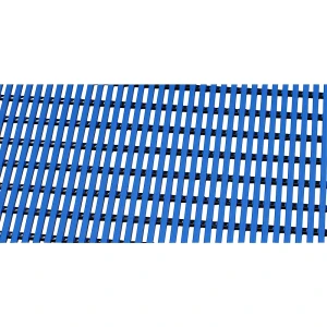 EHA Bodenmatte für Dusch- und Umkleideraum, Weich-PVC, pro lfd. m, Breite 1200 mm, blau