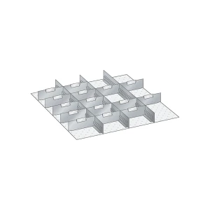 LISTA Trennwand, für Schrankmaße 717 x 725 mm, für Schubladenhöhe 75 mm