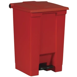 Rubbermaid Tretabfalleimer, Industrie, aus Polyethylen, Volumen 45 l, rot, ab 3 Stk