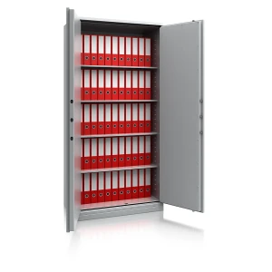 kaiserkraft Armário de segurança LIGHT, construção leve, AxLxP 1950 x 950 x 500 mm, cinzento claro, Armário de segurança LIGHT, construção leve, AxLxP