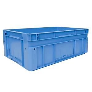 Euronorm-Stapelbehälter, Außen-LxBxH 600 x 400 x 220 mm, blau, VE 2 Stk kaiserkraft